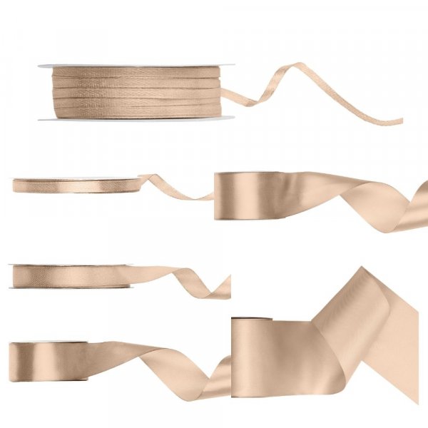 Satinband - Pfirsichfarben - 25 Meter Satinband - Pfirsichfarben - 25 Meter