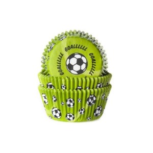 Cupcake-Förmchen - Fußball - 50er-Packung Cupcake-Förmchen - Fußball - 50er-Packung