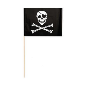 Flaggengirlande - Piraten - 20 x 30 cm Flaggen - 10er-Packung Flaggengirlande - Piraten - 20 x 30 cm Flaggen - 10er-Packung