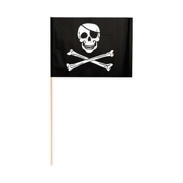 Flaggengirlande - Piraten - 20 x 30 cm Flaggen - 10er-Packung Flaggengirlande - Piraten - 20 x 30 cm Flaggen - 10er-Packung
