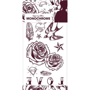 Tattoos - Monochrome Love - 10er-Pack Tattoos - Monochrome Love - 10er-Pack