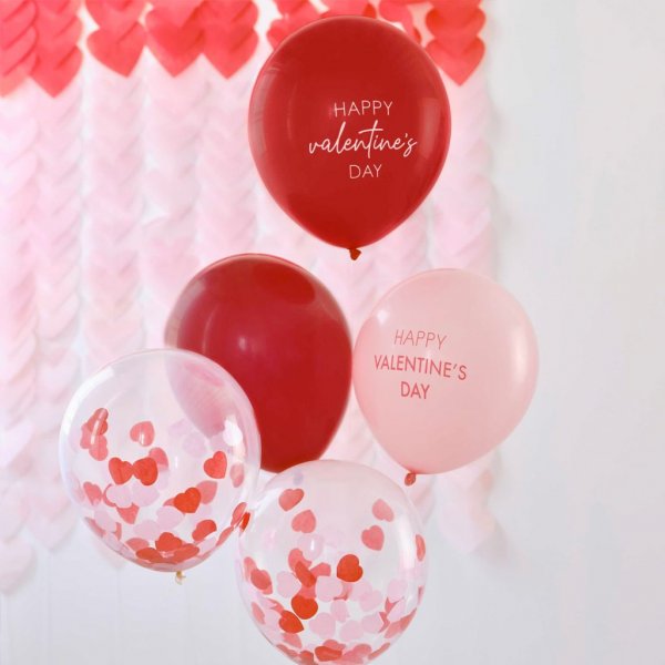 Ballonstrau - Be Mine - Valentinstag