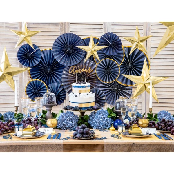 Servietten - Marineblau - 20er-Pack