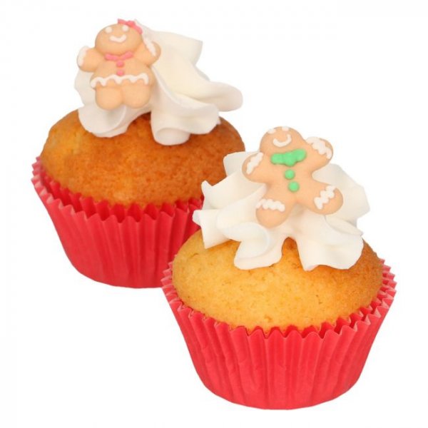 Zuckerdekoration - Lebkuchenmänner - 12er-Pack Zuckerdekoration - Lebkuchenmänner - 12er-Pack
