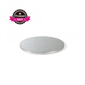 Dickes Kuchenblech - rund, silberfarben - 1,2 cm dick, 30 cm Durchmesser Dickes Kuchenblech - rund, silberfarben - 1,2 cm dick, 30 cm Durchmesser