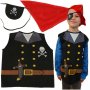 Piratenkostüm für Kinder von 3-8 Jahren, 53x47 cm - Kostüm Piratenkostüm für Kinder von 3-8 Jahren, 53x47 cm - Kostüm