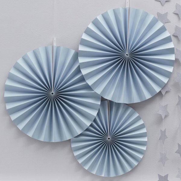 Pin Wheels - 3er-Pack - Pastellblau Pin Wheels - 3er-Pack - Pastellblau