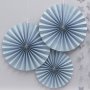 Pin Wheels - 3er-Pack - Pastellblau Pin Wheels - 3er-Pack - Pastellblau