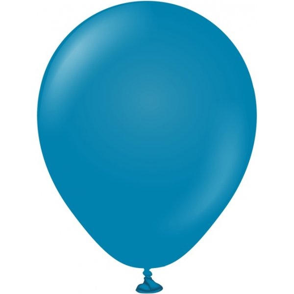 Einfarbige Mini-Luftballons - Premium 13 cm - Tiefblau