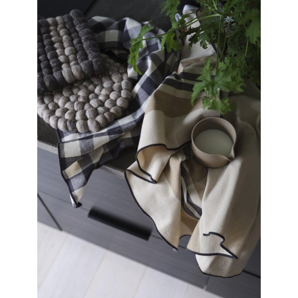 Agne Kchentuch 3er-Pack 3 x 50 x 70 cm - Eiskaffee