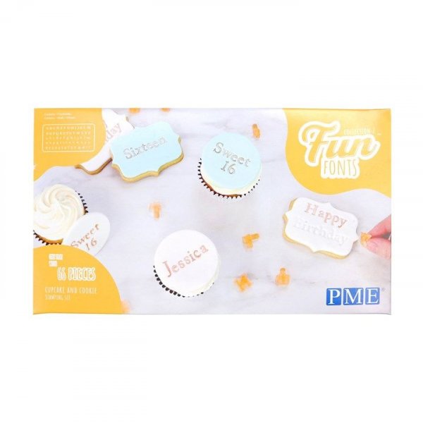 Stempel - Fun Fonts - Sammlung 2 - 66 Stck