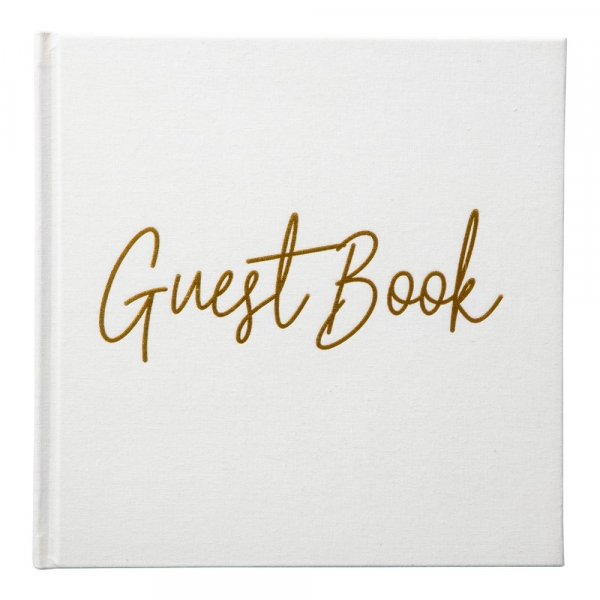Gästebuch - Weiß Gästebuch - Weiß