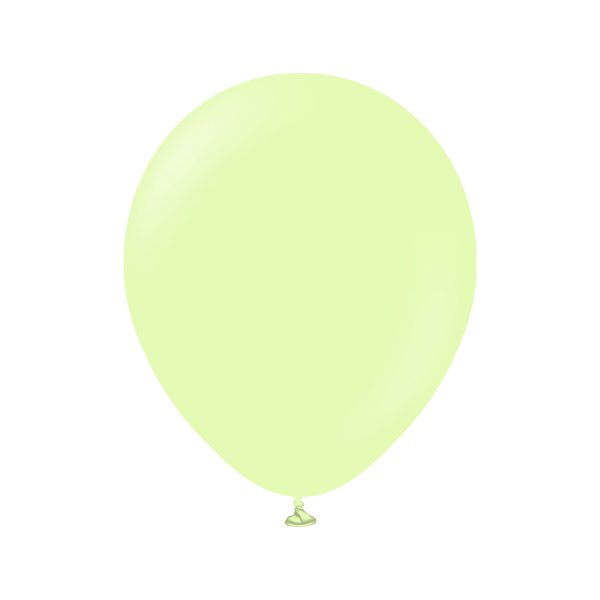 Luftballons, einfarbig - Premium 45 cm - Macaron-Pistazie - 5er-Pack Luftballons, einfarbig - Premium 45 cm - Macaron-Pistazie - 5er-Pack
