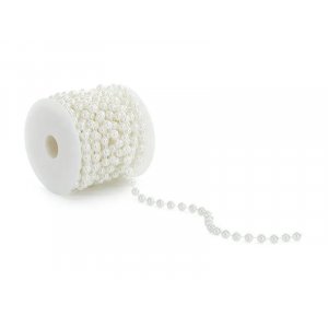 Perlenband - 8 mm Perlen - 10 Meter lang