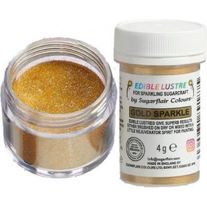 Lustre Dust Sparkle - Gold - Sugarflair - 4 g Lustre Dust Sparkle - Gold - Sugarflair - 4 g