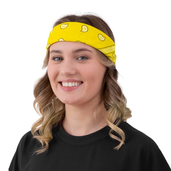 Bandana-Schal - Gelb Bandana-Schal - Gelb