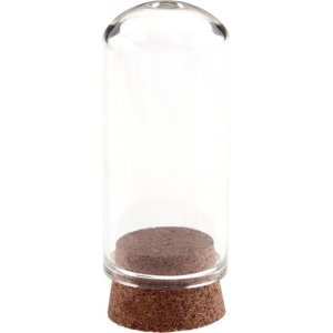 Mini-Glasflasche mit Korken
