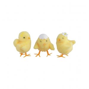 Kleine H�hner - 3er-Pack - 5 cm