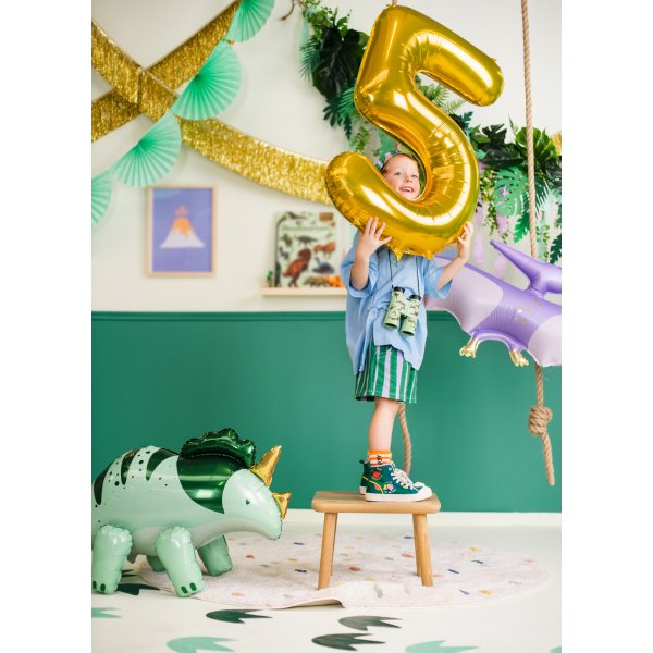 Zahlenballon - Gold - 86 cm