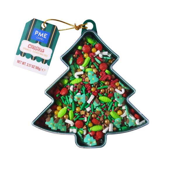 Weihnachtsstreusel - Oh Tannenbaum - 90 g - PME