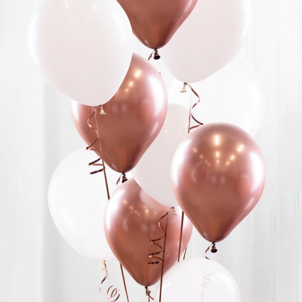 Ballonstrau - Kit - Rosgold/Chrom