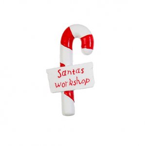 Weihnachtsmann-Accessoires - Schild - Polka-Schwein Weihnachtsmann-Accessoires - Schild - Polka-Schwein