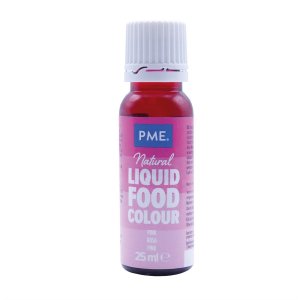 100 % natürlicher flüssiger Lebensmittelfarbstoff - Rosa - PME - 25 ml 100 % natürlicher flüssiger Lebensmittelfarbstoff - Rosa - PME - 25 ml