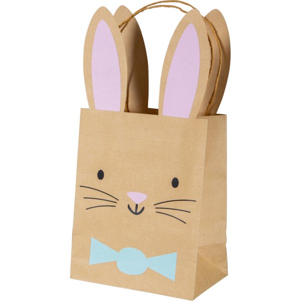 Geschenktüte - Osterhase - Braun Geschenktüte - Osterhase - Braun