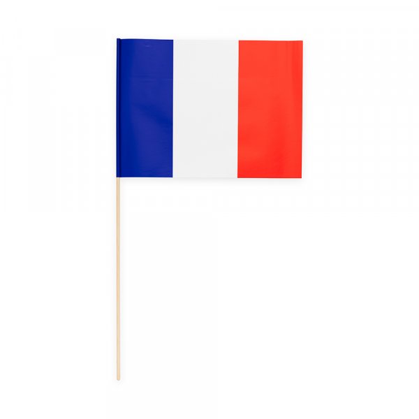 Papierf�hnchen Frankreich - 20 x 30 cm - 10er-Packung