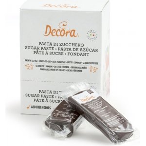 Zuckerpaste - Dunkelbraun/Schokolade - Decora - 100 g Zuckerpaste - Dunkelbraun/Schokolade - Decora - 100 g