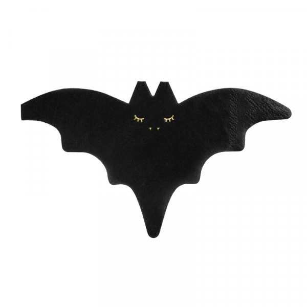 Servietten - Fledermäuse - Pink Halloween - 20er-Pack Servietten - Fledermäuse - Pink Halloween - 20er-Pack