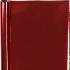 Geschenkpapier - Metallic - Rot - 4 m Geschenkpapier - Metallic - Rot - 4 m