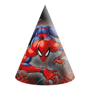 Partyhüte - Spider-Man - 6 Stück Partyhüte - Spider-Man - 6 Stück