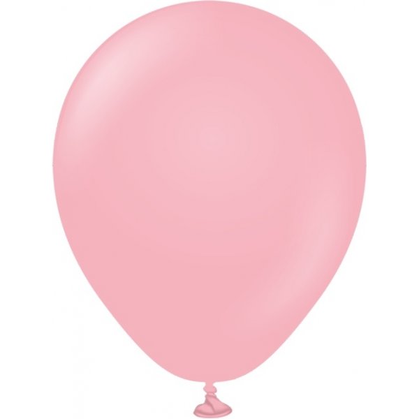 Mini-Luftballons einfarbig - Premium 13 cm - Flamingo Pink