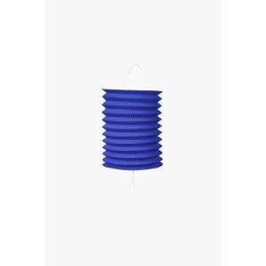 Laterne - Papier - Blau - 16 cm Laterne - Papier - Blau - 16 cm