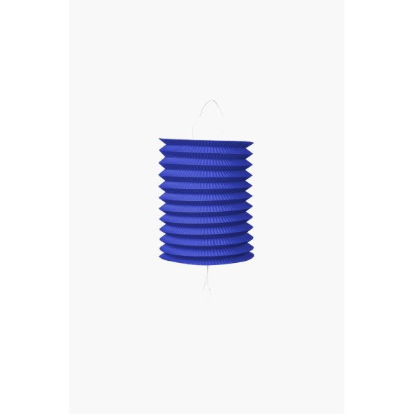 Laterne - Papier - Blau - 16 cm Laterne - Papier - Blau - 16 cm