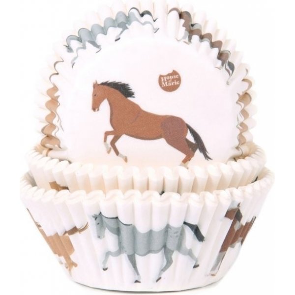 Muffinformen - Pferde - House of Marie - 50er-Pack Muffinformen - Pferde - House of Marie - 50er-Pack