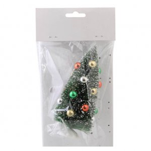 Weihnachtsbaum mit Kugeln - 22 cm