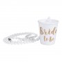 Halskette mit Schnapsglas - f�r die zuk�nftige Braut