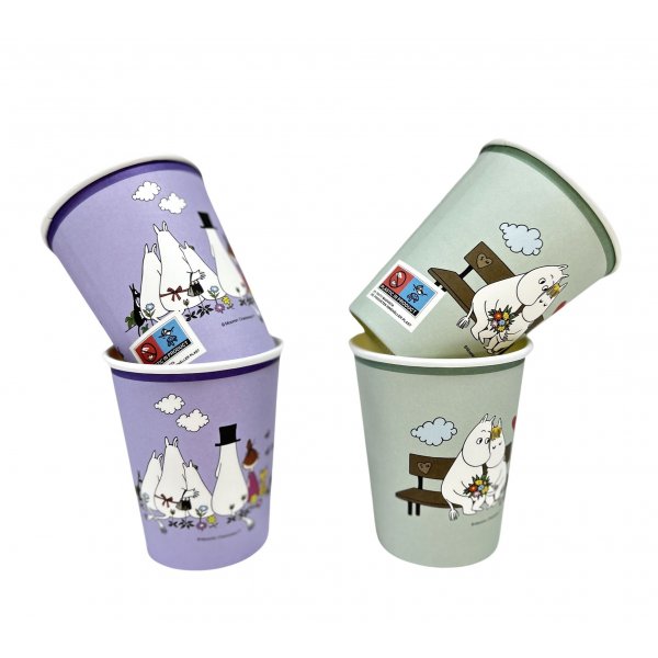 Pappbecher - Mumin 8er-Pack 250ml Pappbecher - Mumin 8er-Pack 250ml