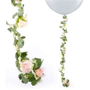 Blumengirlande - Rosa Blumengirlande - Rosa