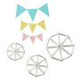 Stcke - Wimpel - 3er-Pack