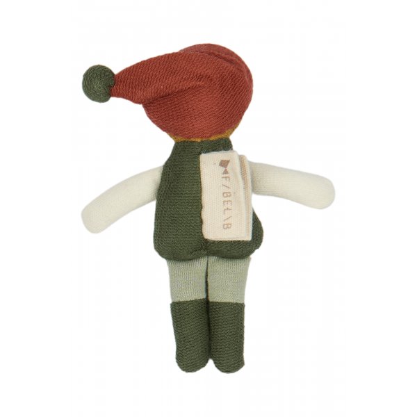 Weihnachtsmannpuppe - 12 cm - Junge - FABELAB Weihnachtsmannpuppe - 12 cm - Junge - FABELAB
