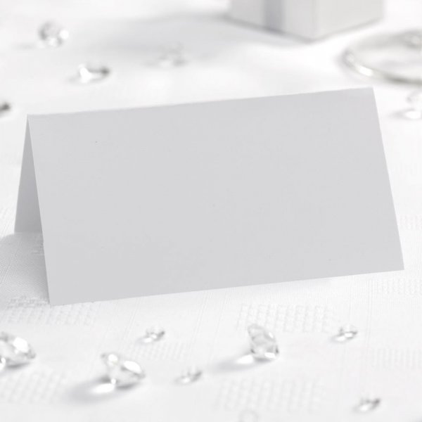Platzierungskarten - 50er-Pack - Weiß Platzierungskarten - 50er-Pack - Weiß