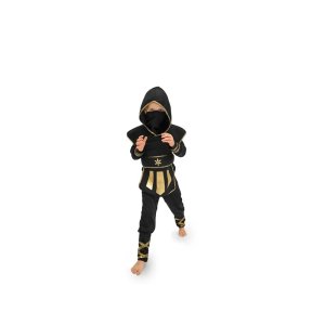 Ninja Black - Kostüm - 96-116 cm (3-6 Jahre) Ninja Black - Kostüm - 96-116 cm (3-6 Jahre)