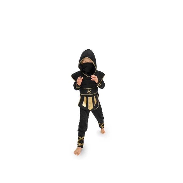 Ninja Black - Kostüm - 96-116 cm (3-6 Jahre) Ninja Black - Kostüm - 96-116 cm (3-6 Jahre)