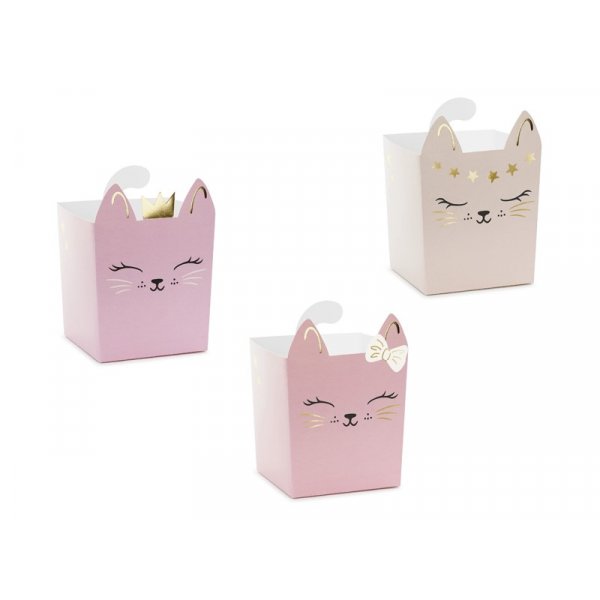 Popcornbecher - Katze - 3er-Pack