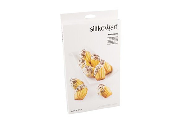 Madeleine-Förmchen - Groß, 9 Stück - Silikon - SilikoMart Madeleine-Förmchen - Groß, 9 Stück - Silikon - SilikoMart