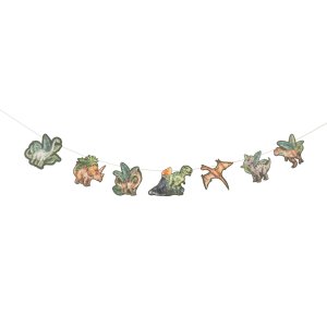 Girlande - Dinosaurier - 14 cm x 1,5 m Girlande - Dinosaurier - 14 cm x 1,5 m