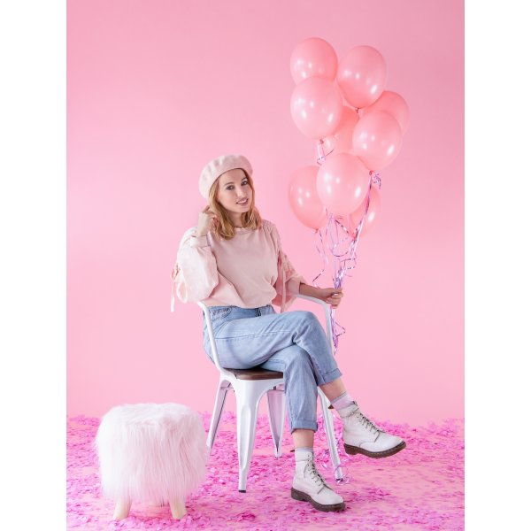 Pastellballons - Premium 27 cm - Babyrosa - 50er-Pack